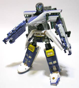 【レア】トランスフォーマー カーロボット 3体合体公安官 JRX